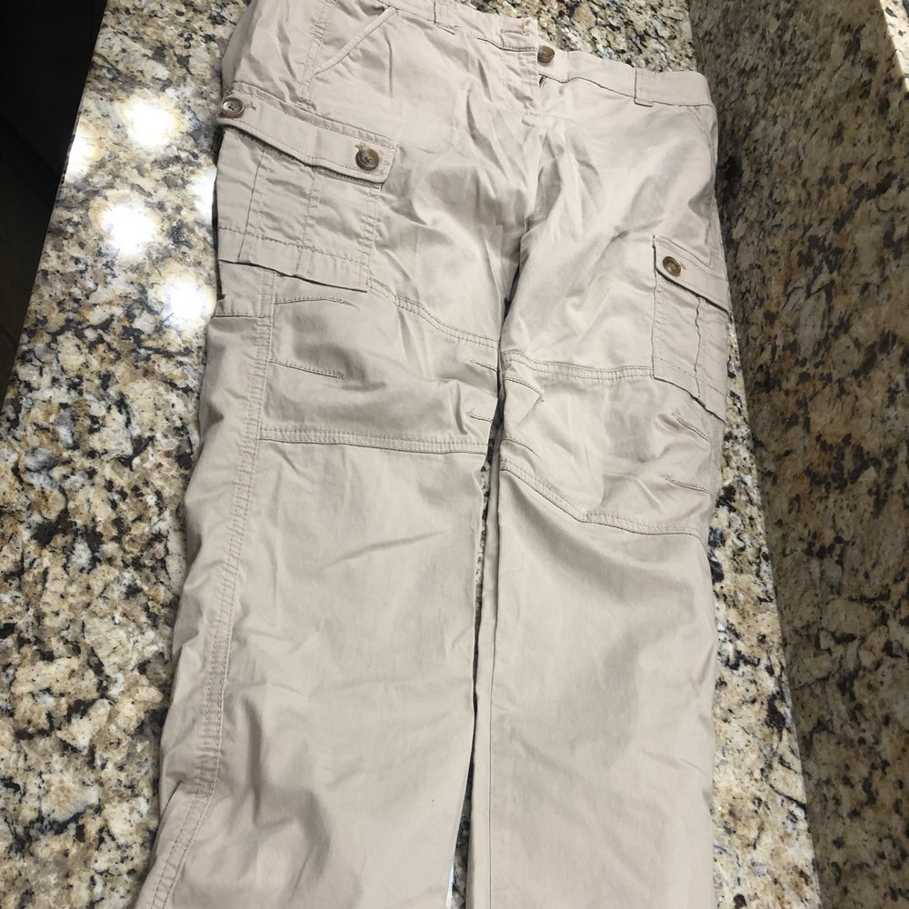 Khaki brown long pant